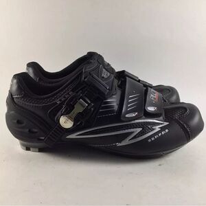 Serfas Pilot MTB road cycling shoes cleats black size EU 39 mens 6.5 womens 8.5